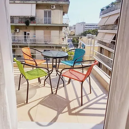 Popart -spacious 3rdfl 1bdr W/balcony/view * Athens